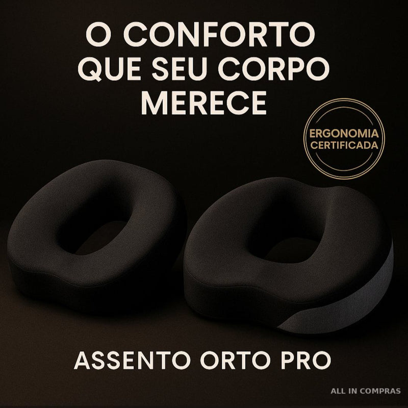 Assento ortopédico para cóccix e lombar – Orto Pro