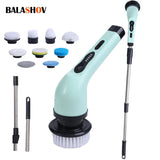 BrushPro 9X – Escova de Limpeza Elétrica Inteligente 9 em 1 - ALL IN. COMPRAS