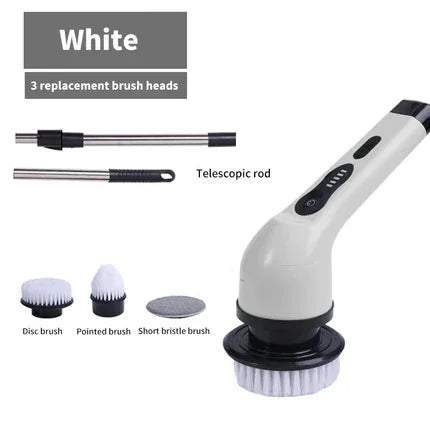 BrushPro 9X – Escova de Limpeza Elétrica Inteligente 9 em 1 - ALL IN. COMPRAS
