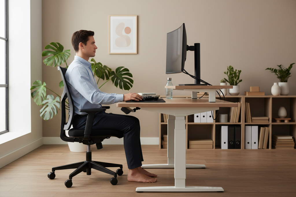 Como Melhorar a Postura Trabalhando em Casa