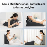 ComfortNest – Travesseiro Ortopédico de Apoio Integral para Cervical, Lombar e Pernas - ALL IN. COMPRAS