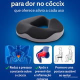 ASSENTO ORTO PRO – Alívio para Cóccix, Coluna e Postura