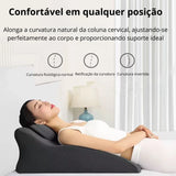 ComfortNest – Travesseiro Ortopédico de Apoio Integral para Cervical, Lombar e Pernas - ALL IN. COMPRAS