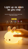 Bunny Light – Luz Noturna de Silicone com Toque e Cores Suaves - ALL IN. COMPRAS