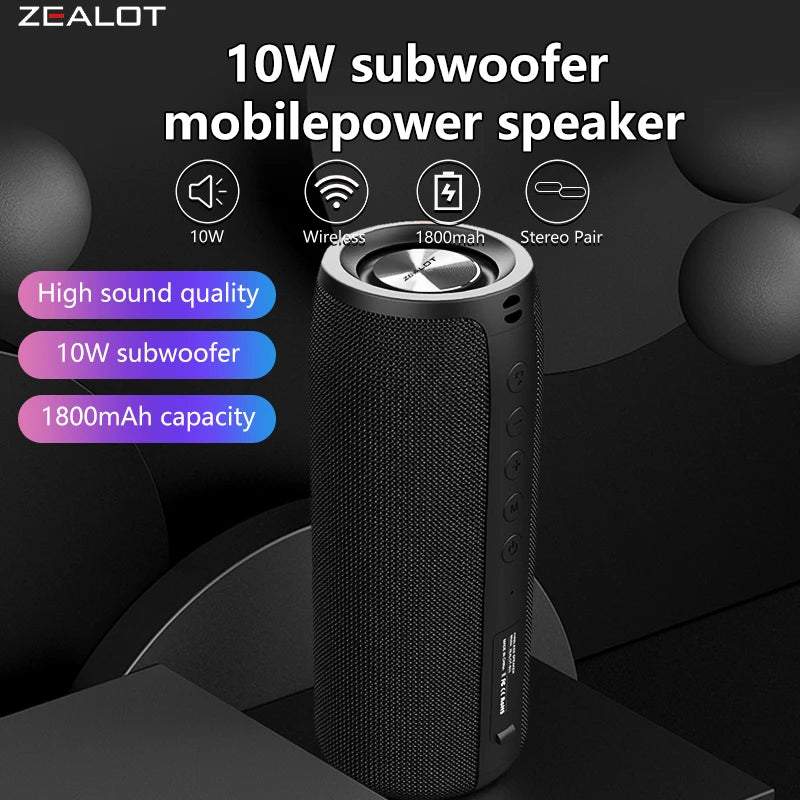 Caixa de Som BASS UP 2.0 – Graves Potentes e Conexão Rápida