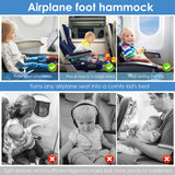 Sky Nap – Cama de Viagem Infantil com Almofada Dobrável e Apoio de Pés | Conforto e Segurança para Voos com Crianças