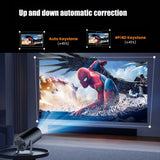 Cine Pro 4K – Projetor Portátil com Android 11, Espelhamento Wi-Fi, Bluetooth e Rotação 180° - ALL IN. COMPRAS