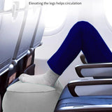 Relax Travel – Travesseiro Inflável para Pés com Altura Ajustável | Alívio nas Pernas para Viagens e Escritório - ALL IN. COMPRAS
