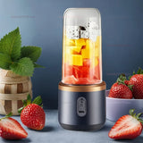 Nutri Flash – Liquidificador Portátil Recarregável 500ml com Lâmina Inox