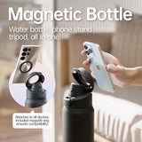 Cup Cell Pro – Garrafa Magnética 3 em 1 com Suporte de Celular e Tripé - ALL IN. COMPRAS
