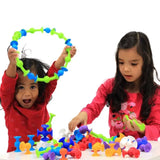 Kit Suc Suc de Montagem – Blocos magnéticos Coloridos para Desenvolvimento Infantil