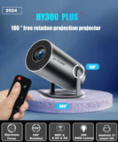 Cine Pro 4K – Projetor Portátil com Android 11, Espelhamento Wi-Fi, Bluetooth e Rotação 180° - ALL IN. COMPRAS
