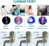Orto Lombar Pro – Almofada Ergonômica com Espuma de Memória para Alívio da Dor e Correção Postural - ALL IN. COMPRAS