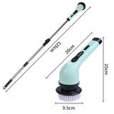 BrushPro 9X – Escova de Limpeza Elétrica Inteligente 9 em 1 - ALL IN. COMPRAS