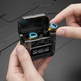 Armazenando fones no case