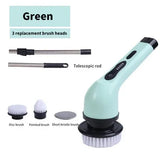 BrushPro 9X – Escova de Limpeza Elétrica Inteligente 9 em 1 - ALL IN. COMPRAS
