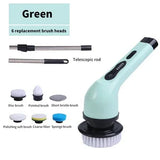 BrushPro 9X – Escova de Limpeza Elétrica Inteligente 9 em 1 - ALL IN. COMPRAS
