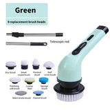 BrushPro 9X – Escova de Limpeza Elétrica Inteligente 9 em 1 - ALL IN. COMPRAS