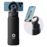 Cup Cell Pro – Garrafa Magnética 3 em 1 com Suporte de Celular e Tripé - ALL IN. COMPRAS