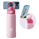 Cup Cell Pro – Garrafa Magnética 3 em 1 com Suporte de Celular e Tripé - ALL IN. COMPRAS