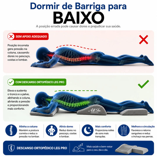 Descanso Ortopédico Leg Pro