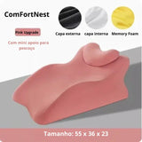 ComfortNest – Travesseiro Ortopédico de Apoio Integral para Cervical, Lombar e Pernas - ALL IN. COMPRAS