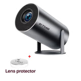 Cine Pro 4K – Projetor Portátil com Android 11, Espelhamento Wi-Fi, Bluetooth e Rotação 180° - ALL IN. COMPRAS