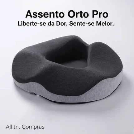 ASSENTO ORTO PRO – Alívio para Cóccix, Coluna e Postura