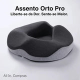 Assento ortopédico Orto Pro para alívio de dor no cóccix